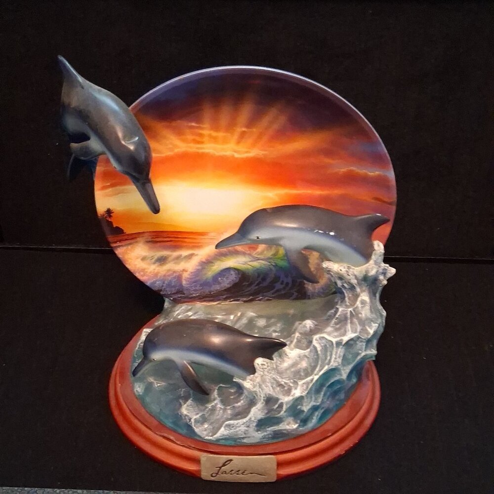 The Bradford Exchange Paradise Discovery Series Vintage Collector Plates - Picture 1 of 8